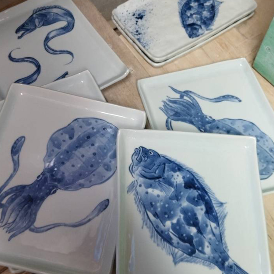 波佐見焼 藍彩窯