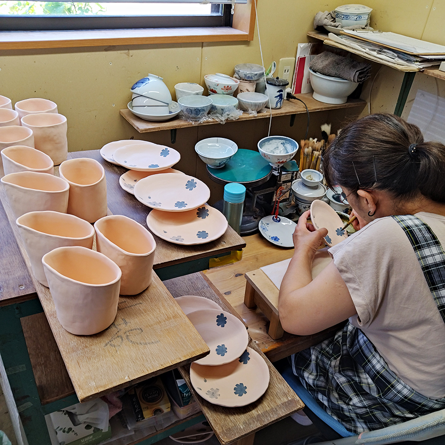 波佐見焼 藍彩窯