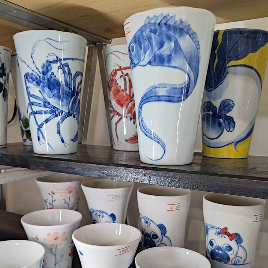 波佐見焼 藍彩窯